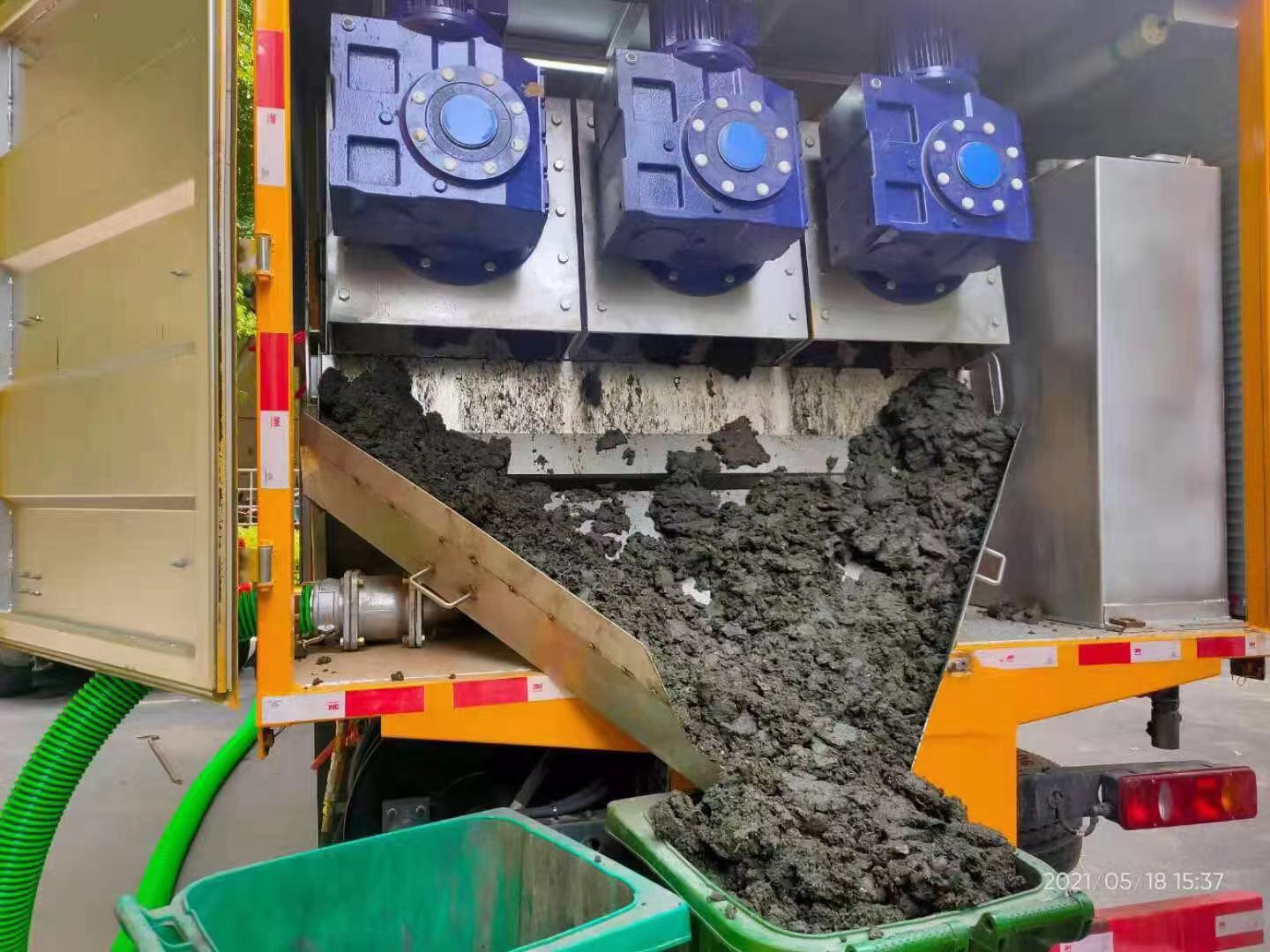 内蒙古化粪池清掏城市维护站-泥浆净化干湿分离处理